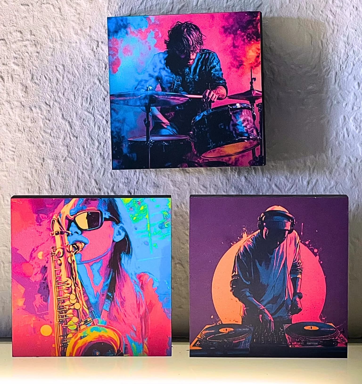 Festival Holzbild Sax