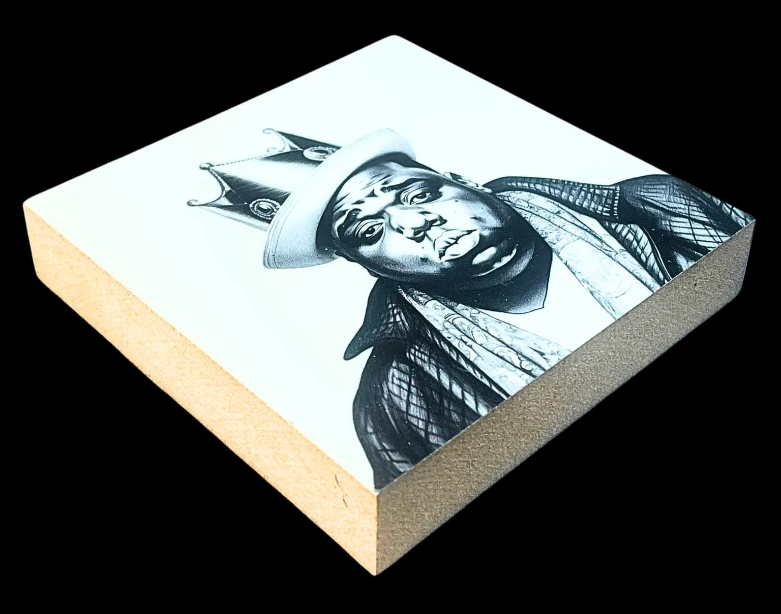 Famous Dead Singers Holzbild Notourious B.I.G.