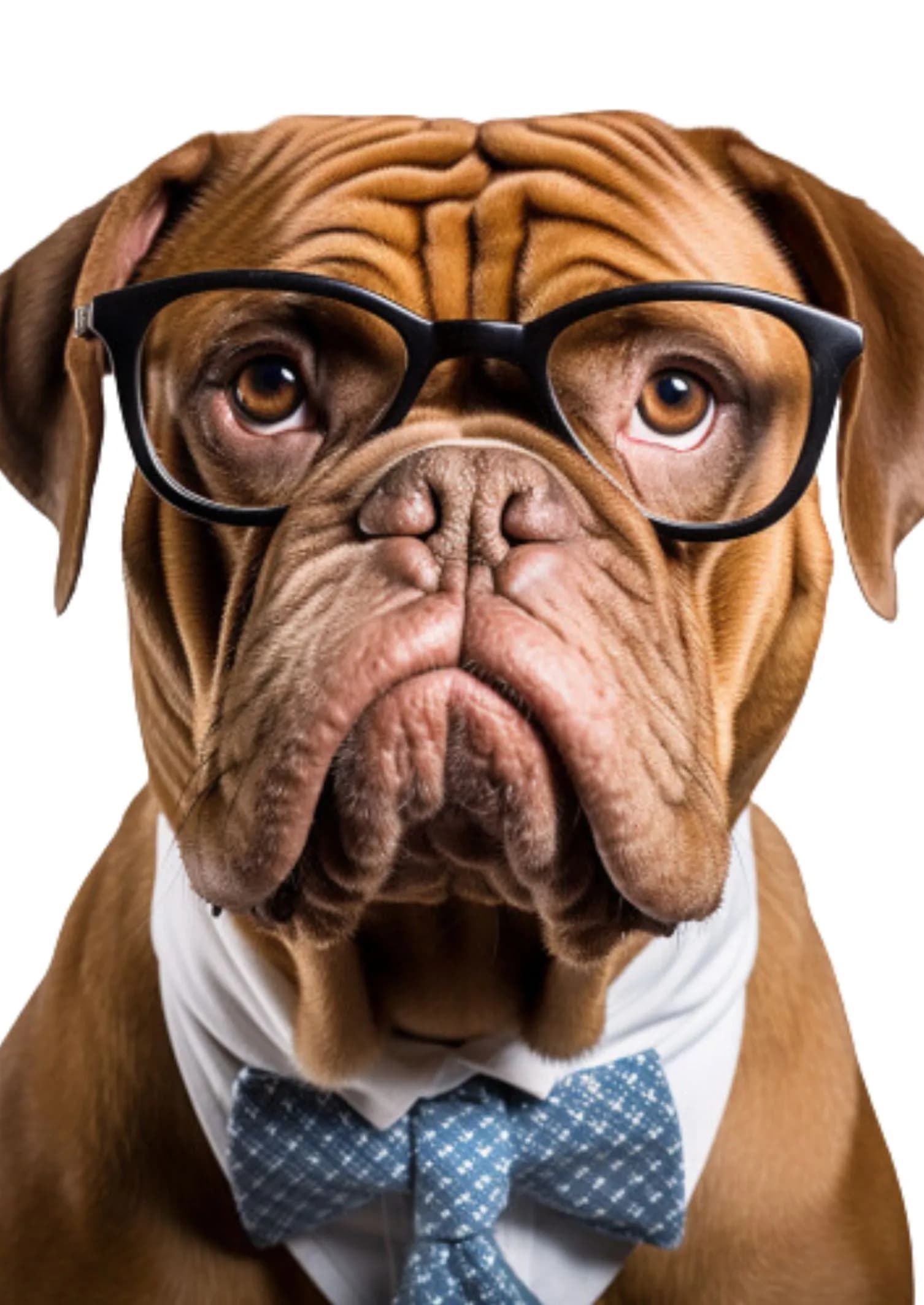 Crazy Dogs Holzbild Bruno