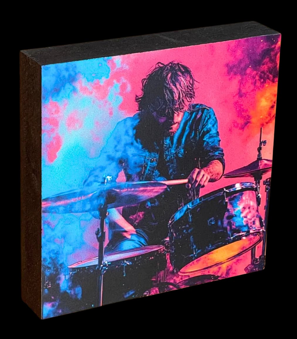 Festival Holzbild Drums