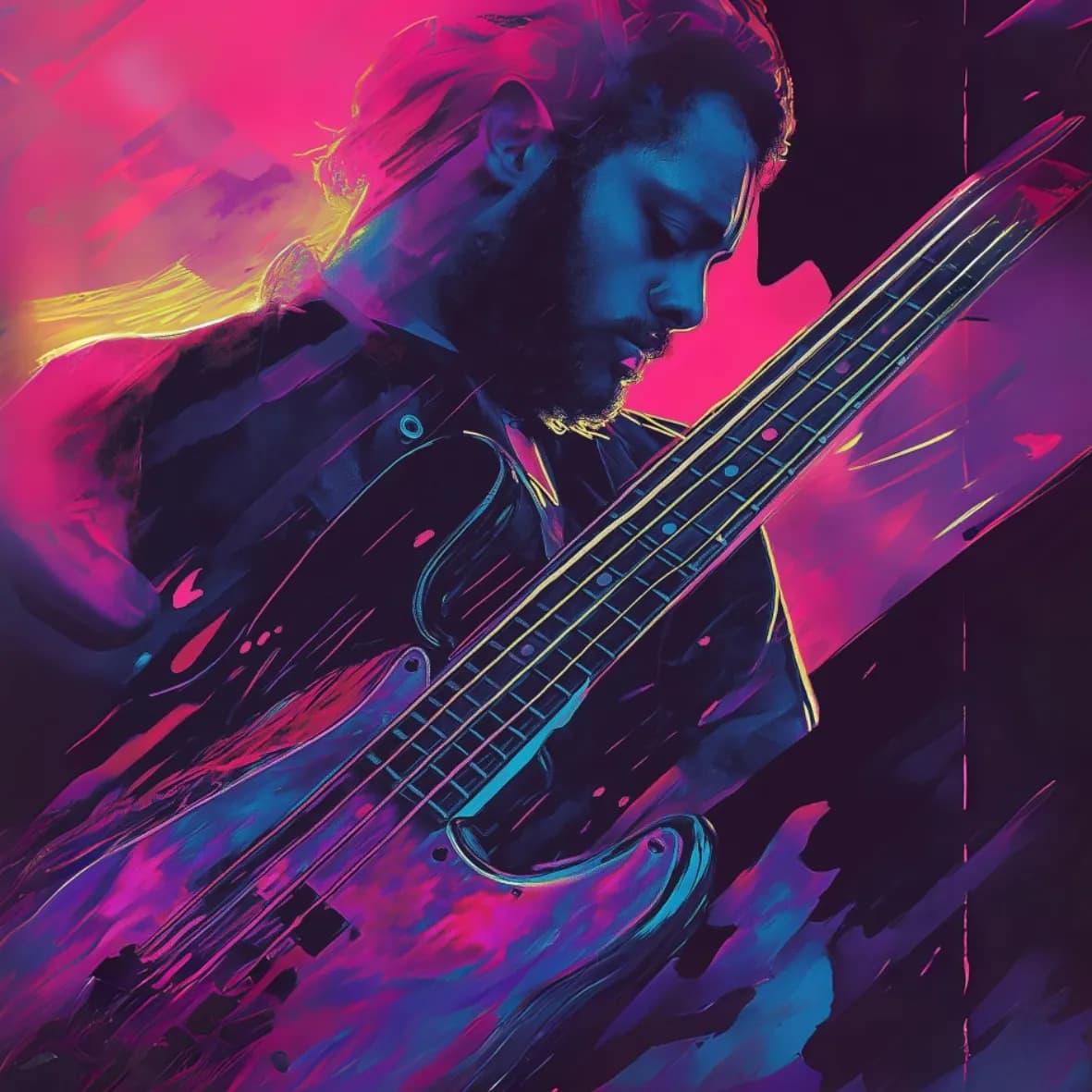 Festival Holzbild Bass