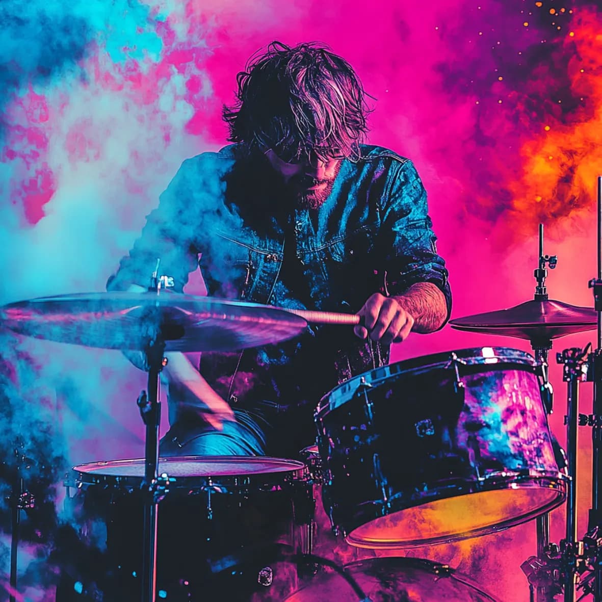 Festival Holzbild Drums