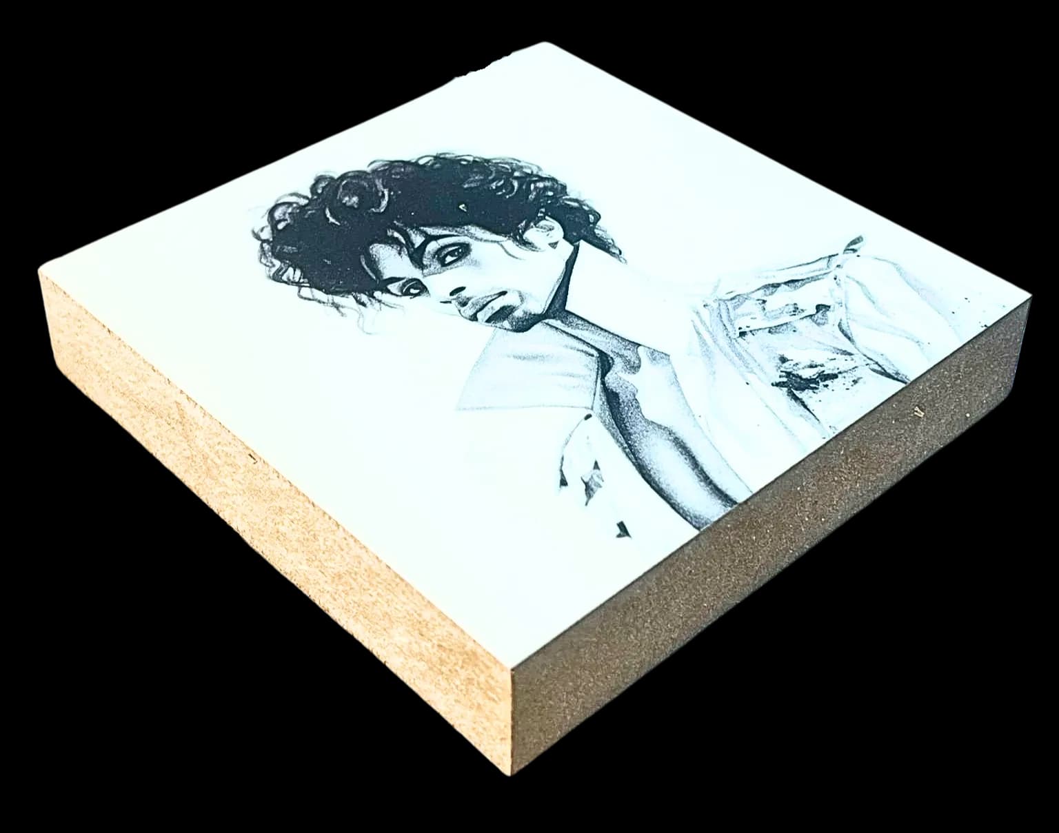 Famous Dead Singers Holzbild Prince