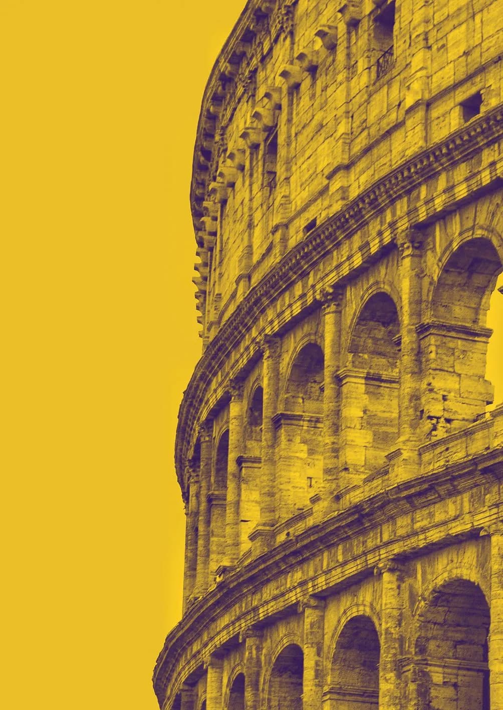 Sights Holzbild Colosseum