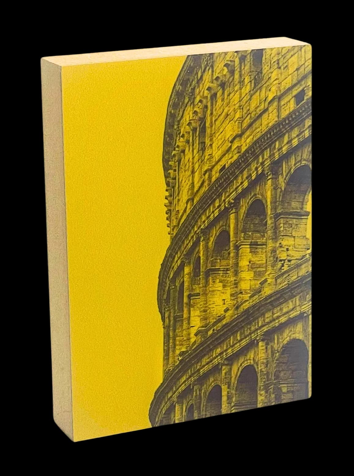 Sights Holzbild Colosseum