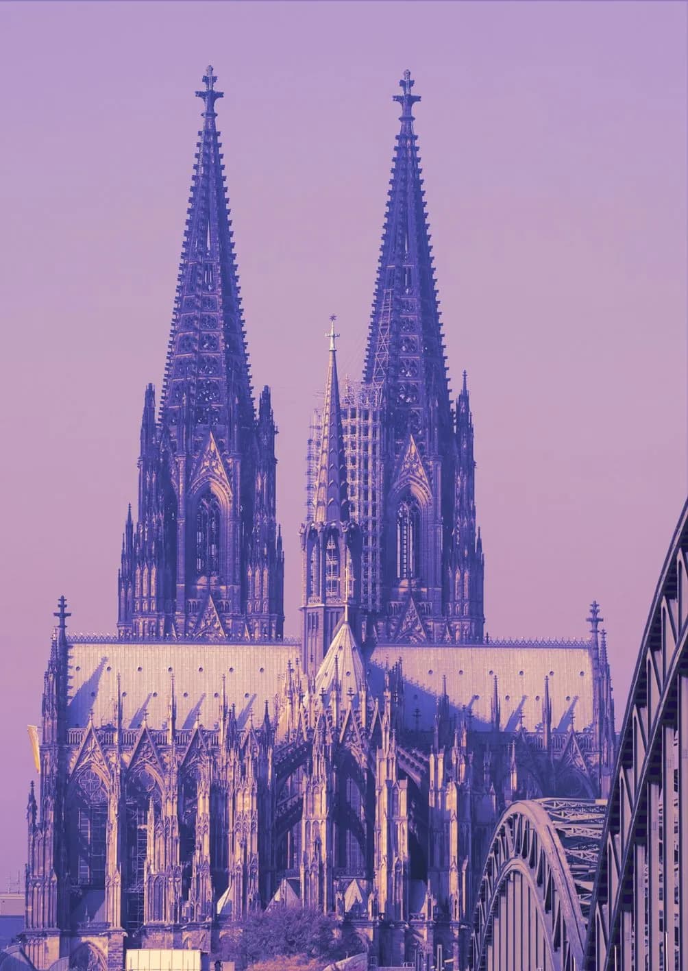 Sights Holzbild Kölner Dom