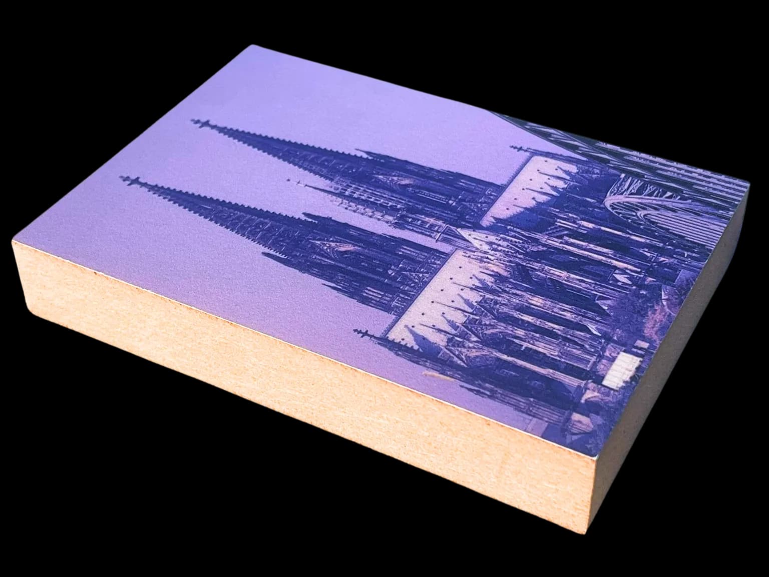 Sights Holzbild Kölner Dom