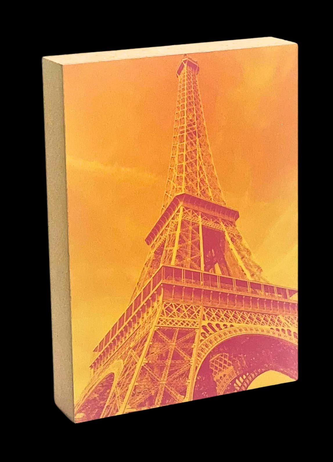 Sights Holzbild La Tour Eiffel