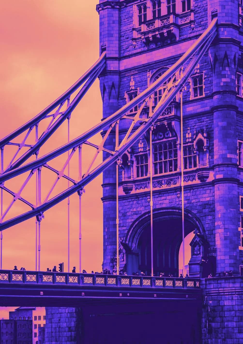 Sights Holzbild Tower Bridge