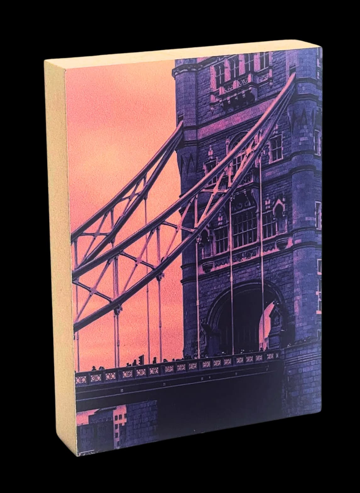 Sights Holzbild Tower Bridge