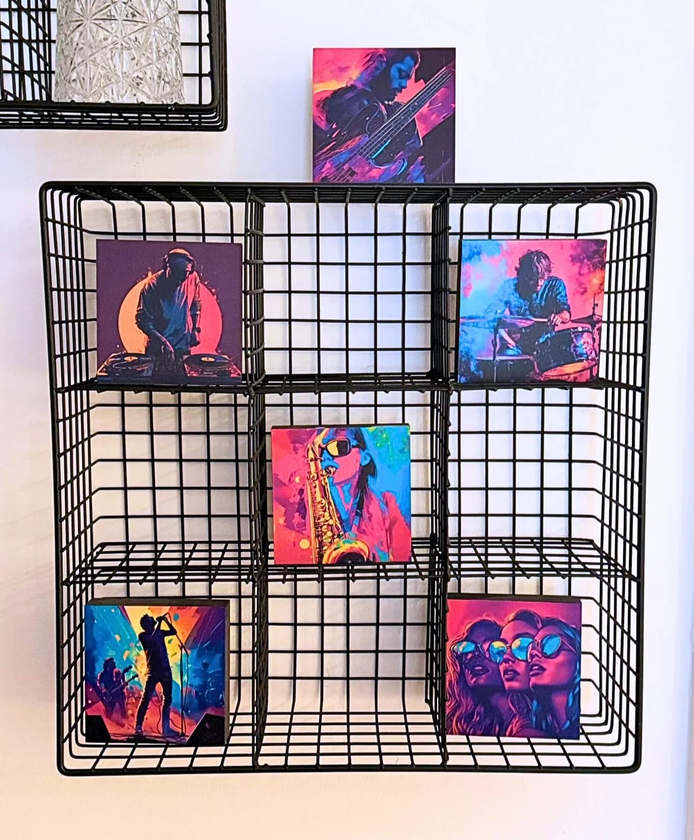 Festival Holzbild DJ