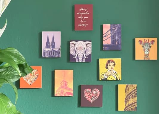 Holzbilder kaufen: Kleine Kunstwerke, handgefertigt in Deutschland